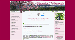 Desktop Screenshot of deutsche-weinstrasse-pfalz.info