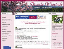 Tablet Screenshot of deutsche-weinstrasse-pfalz.info
